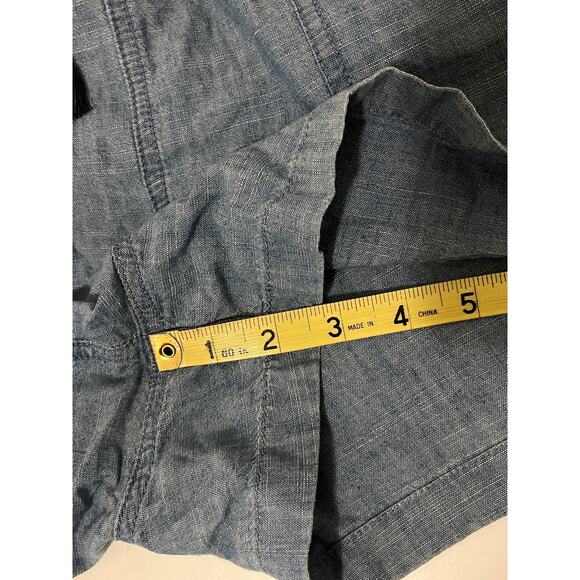 J. Crew Poin Sur Chambray Pull On Shorts - Picture 8 of 10